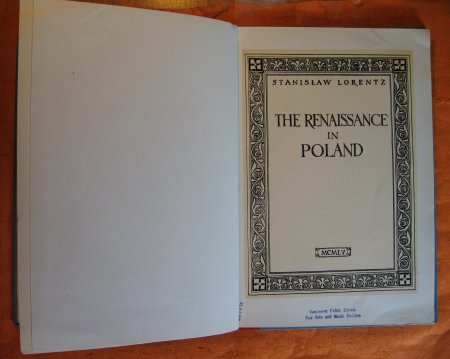Image for Renaissance in Poland, the