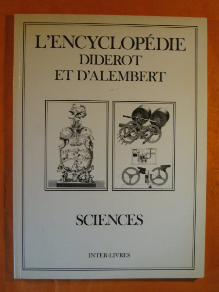 Image for L'encyclopedie Diderot et D'alembert: Sciences