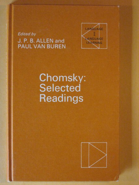 Image for Chomsky: Selected Readings