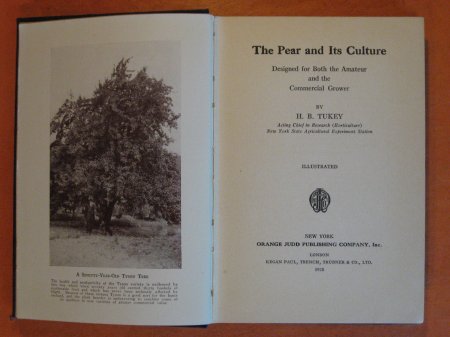 Image for Pear and Its Culture, The