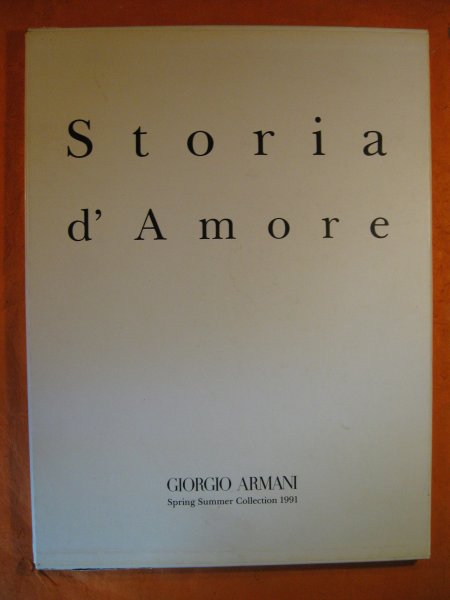 Storia d'Amore: Giorgio Armani Spring Summer Collection 1991 Image for Storia d'Amore: Giorgio Armani Spring Summer Collection 1991