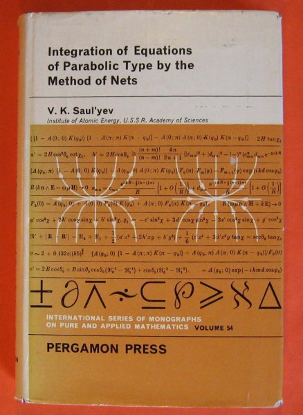 Integration of Equations of Parabolic Type By the Method of Nets Image for Integration of Equations of Parabolic Type By the Method of Nets