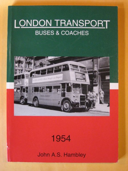 Image for London Transport Buses and Coaches 1954