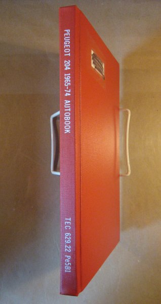 Image for Peugeot 204 1965-74 Autobook