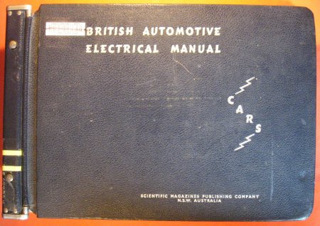 Image for British Automotive Electrical Manual