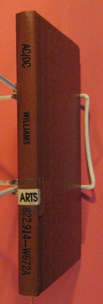 Image for Blank Journal (AC/DC) / Blank Book / Diary / Sketch Book