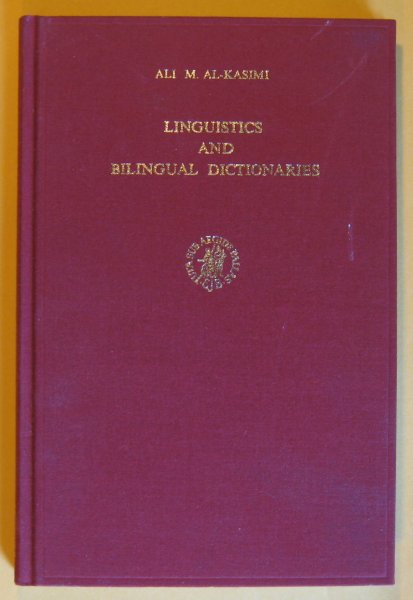 Image for Linguistics and Bilingual Dictionaries