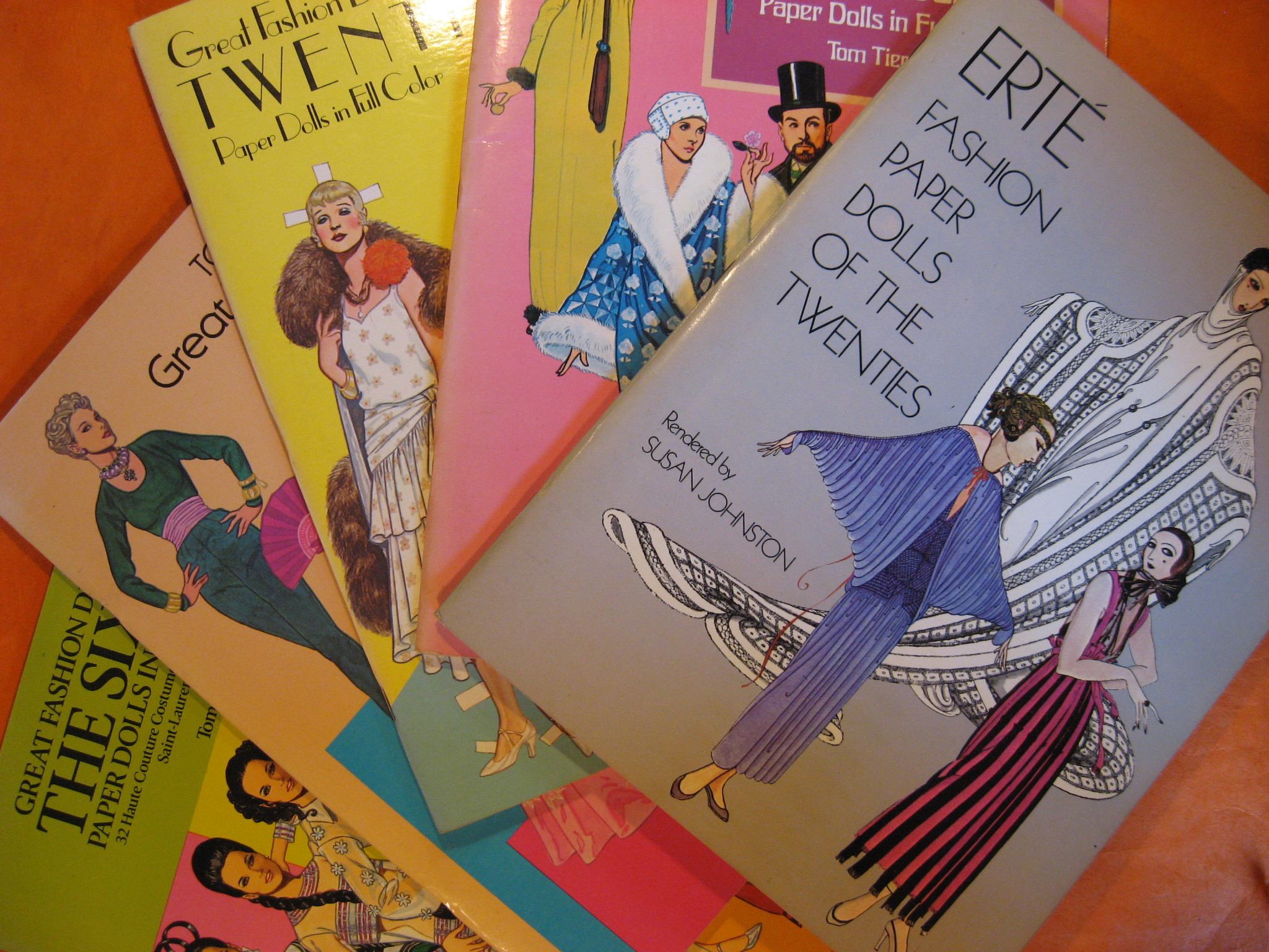 Image for Set of Five Dover Fashion Paper Doll Books