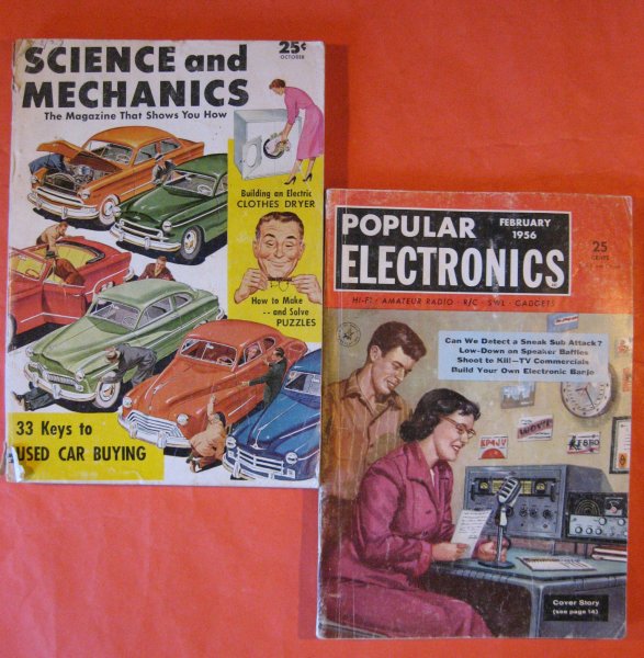 Image for Two Fifties Science Magazines