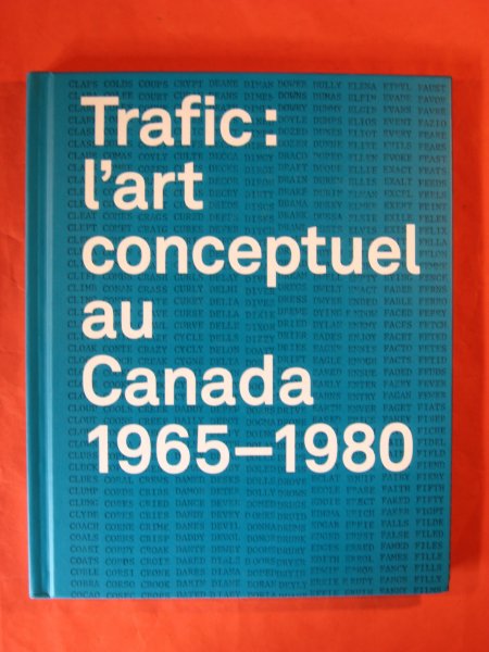 Image for Trafic : l'art conceptuel au Canada, 1965-1980