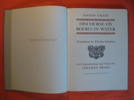 Image for Discourse on Bodies in Water