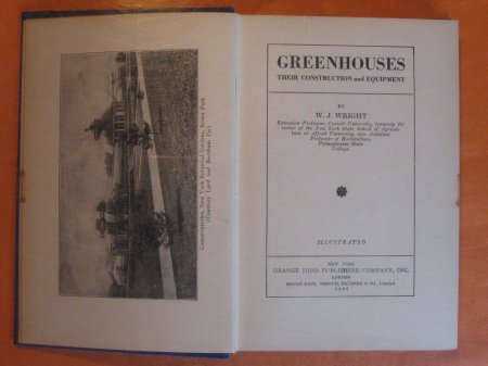Image for Greenhouses: Their Construction and Equipment