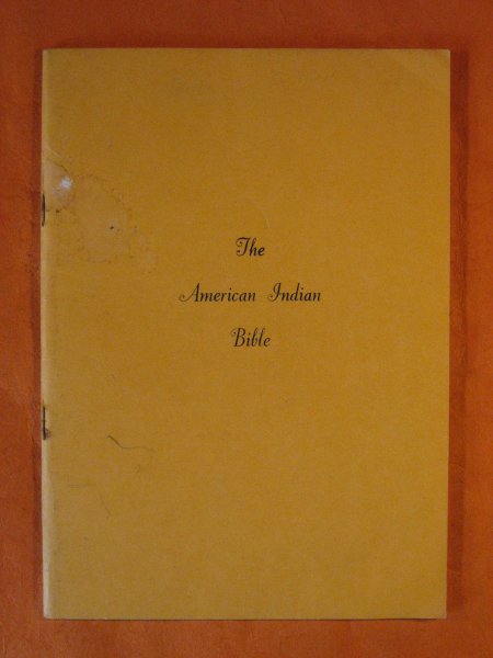Image for American Indian Bible, The