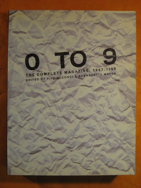 Image for 0 To 9: The Complete Magazine, 1967-1969 (Lost Literature)