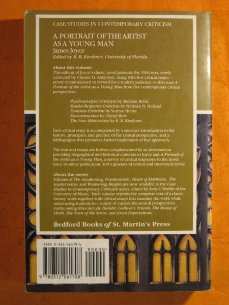 a portrait of the artist as a young man case studies in contemporary criticism a portrait of the artist as a young man essay