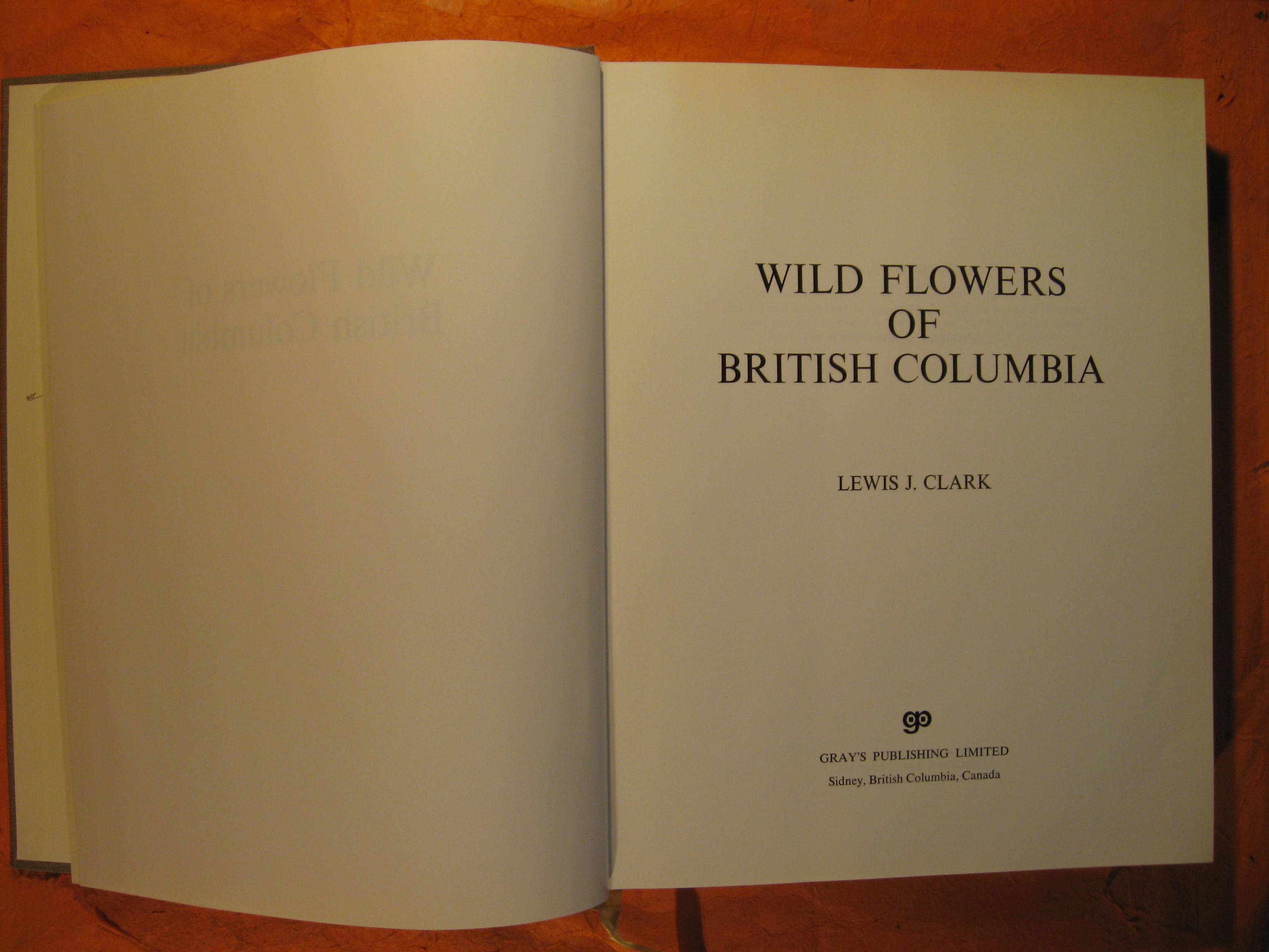 Image for Wild flowers of British Columbia