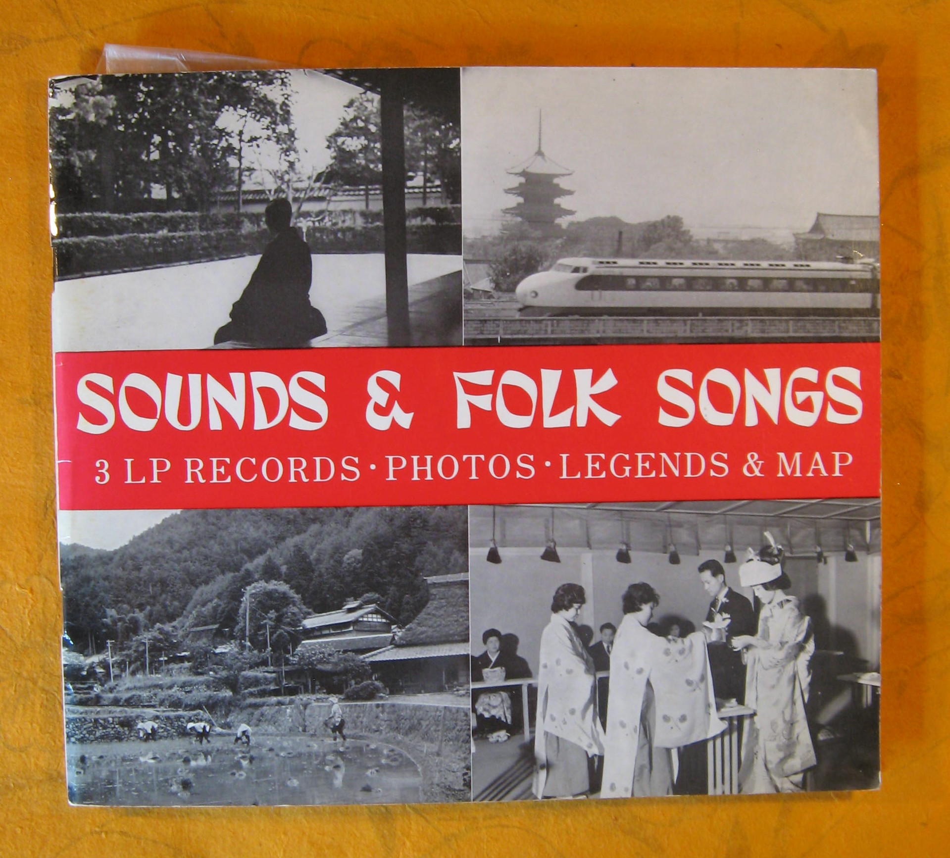 Image for Sounds & Folk Songs: 3 LP Records; Photos; Legends & Map