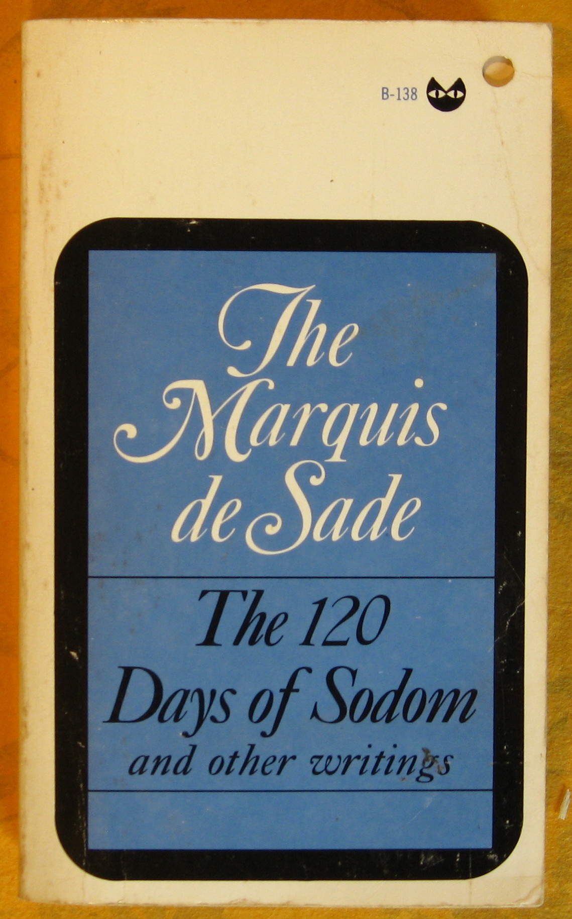 Image for The 120 Days of Sodom and Other Writings