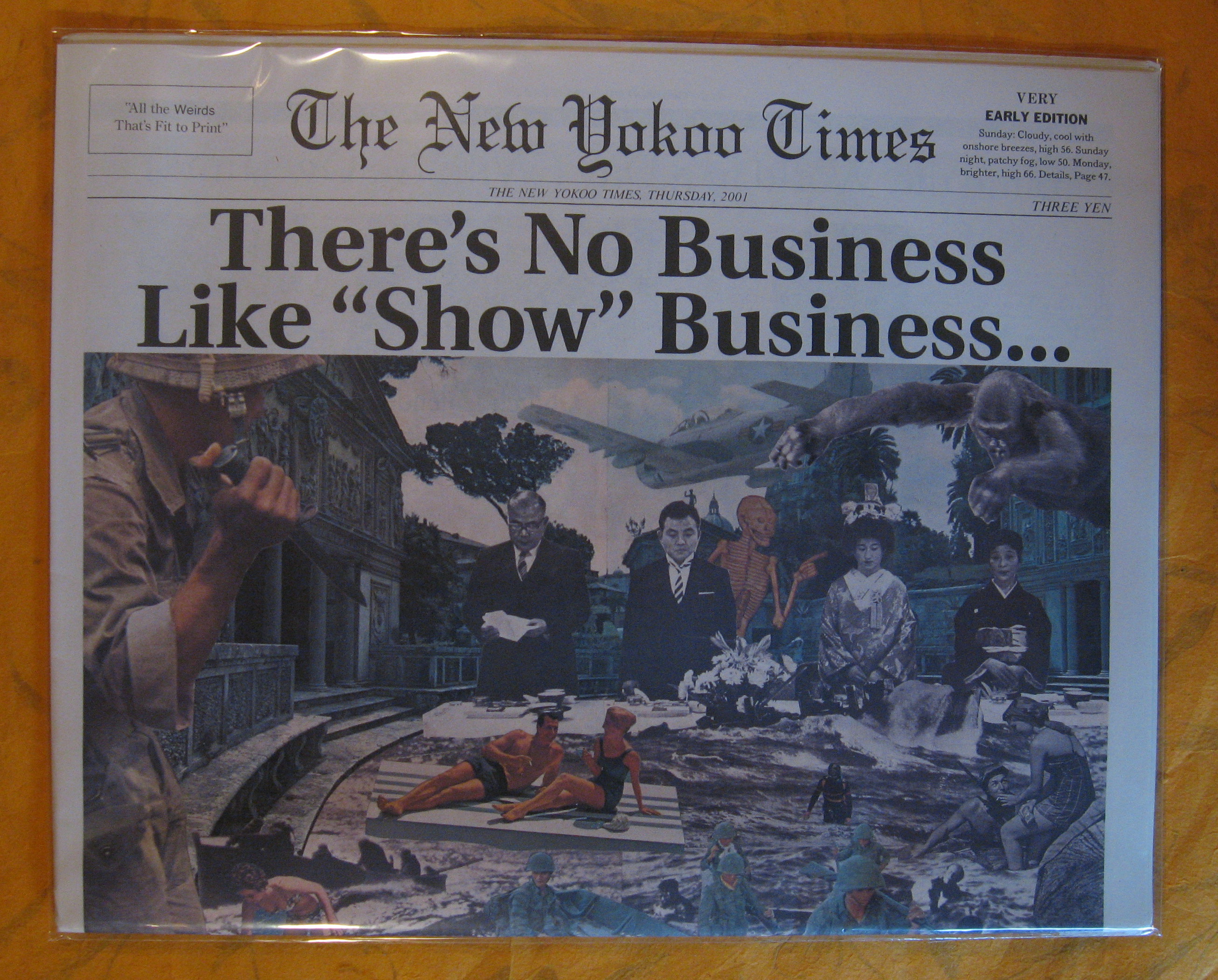 Image for The New Yokoo Times: There's No Business Like "Show" Business...