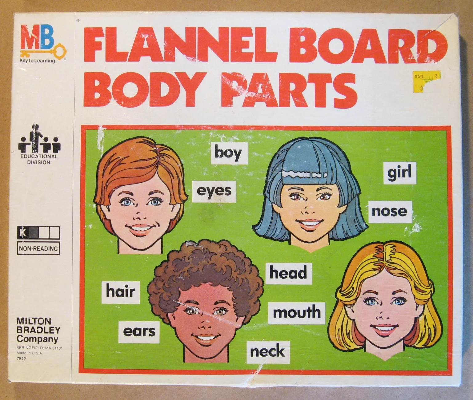 Flannel Board Body Parts [Educational Toy]
