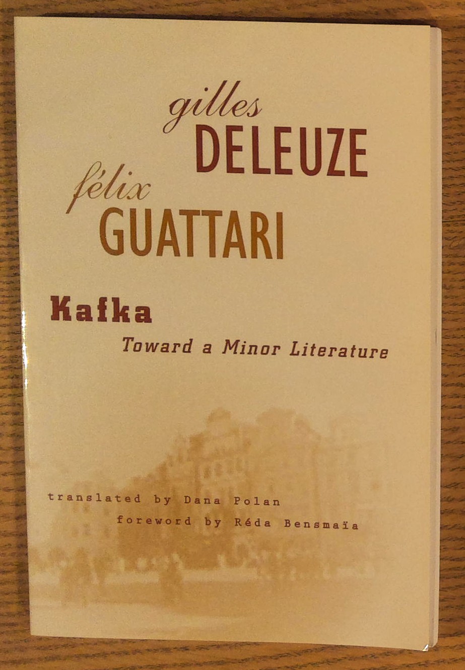 Image for Kafka: Toward a Minor Literature Kafka: Toward a Minor Literature